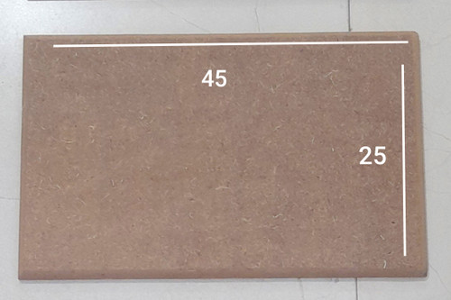 بیس ام دی اف خارجی مستطیل سایز ۲۵×۴۵سانت